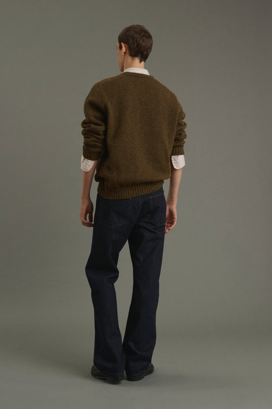 Maglione Isamu - Marrone - Lana - Uomo