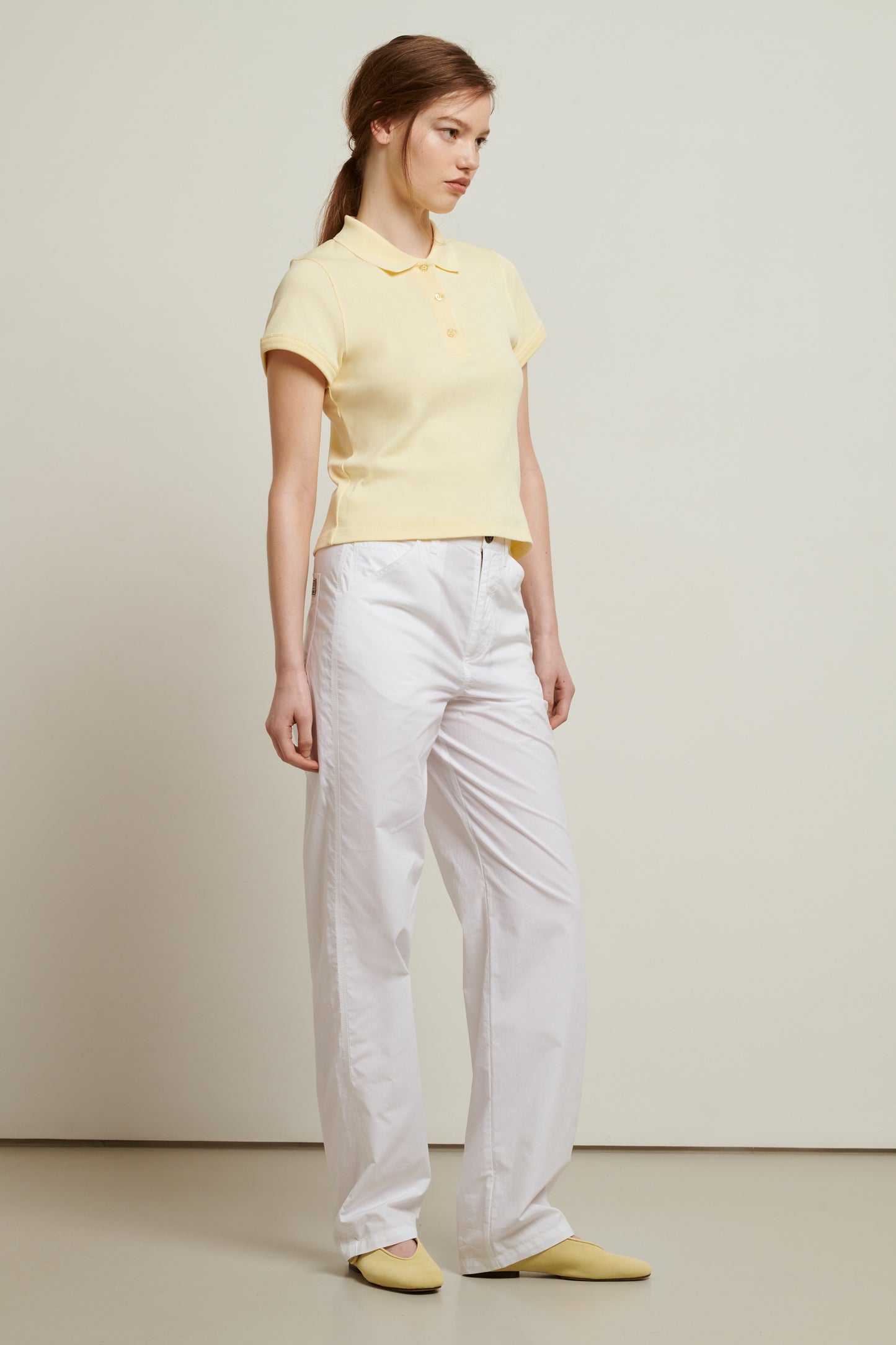 Pantaloni napoleon bianco