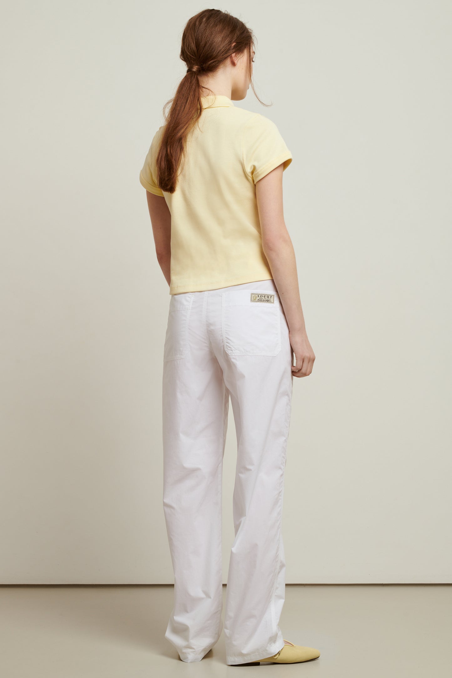 Pantaloni napoleon bianco