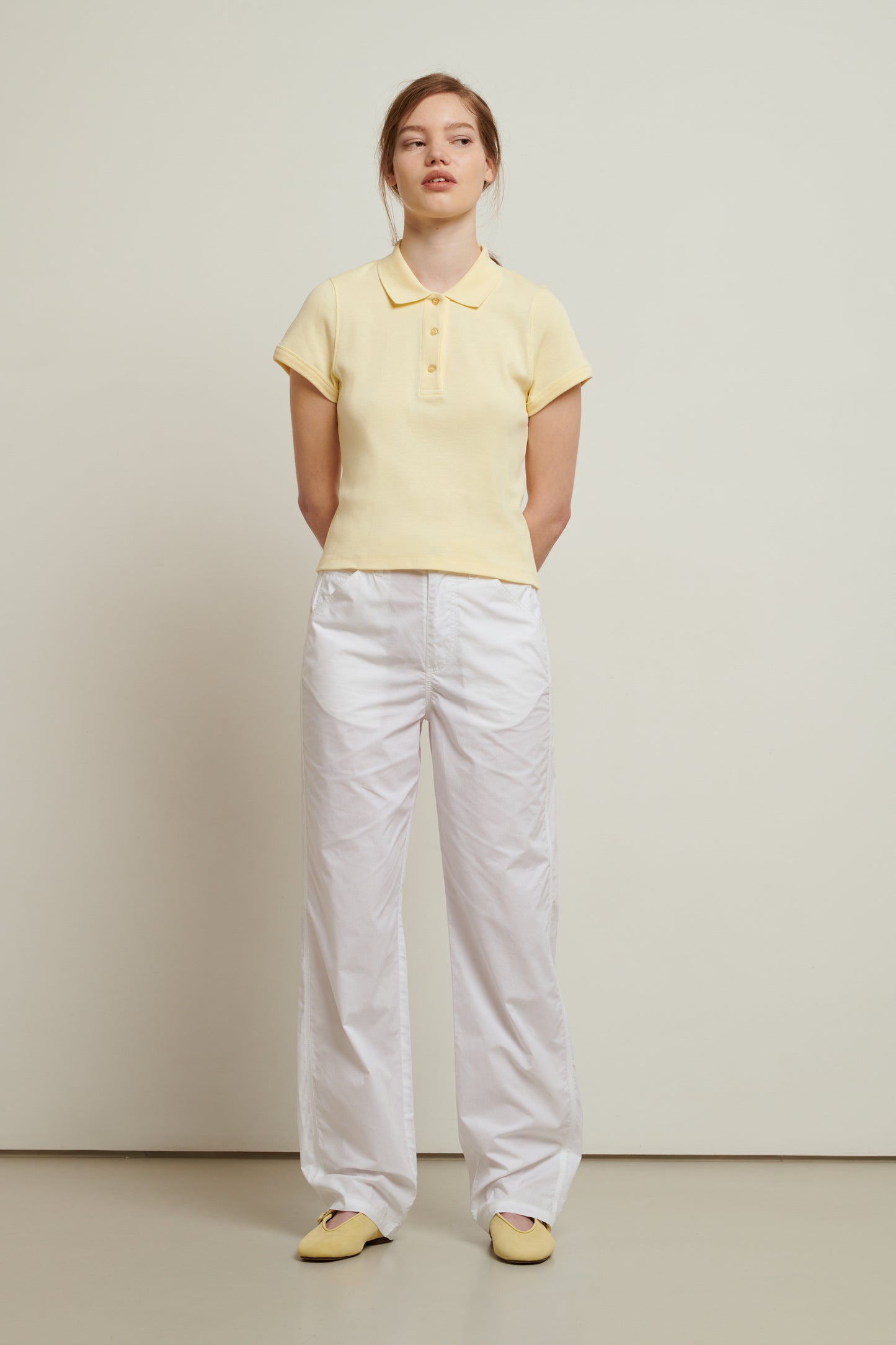 Pantaloni napoleon bianco