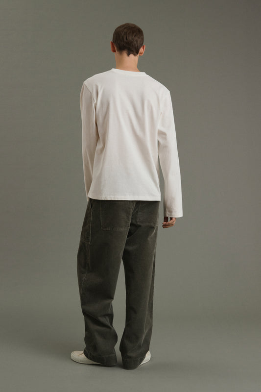 T-Shirt Thomas - Ecru - Cotton - Men