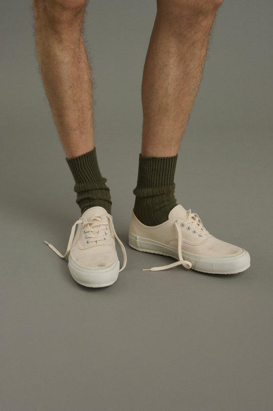 Chaussettes Barth - Kaki - Coton - Homme