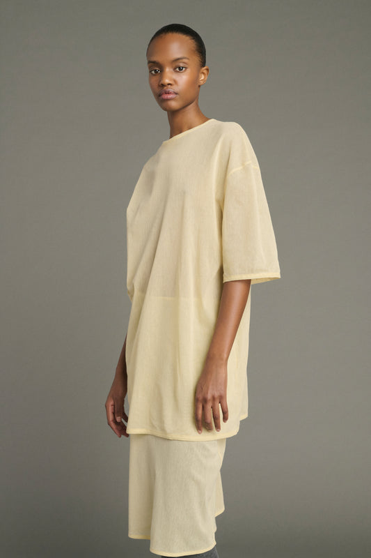Tee-Shirt Joly - Beurre - Coton - Femme