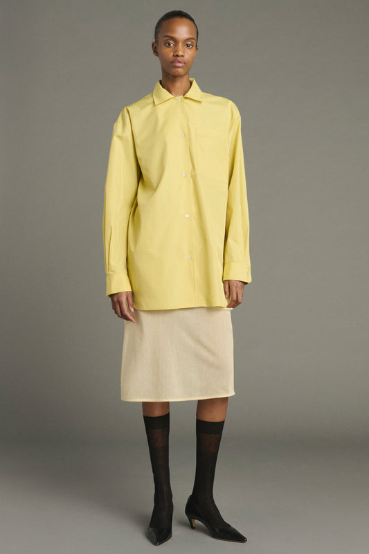 Chemise Kita - Jaune/Beige - Femme