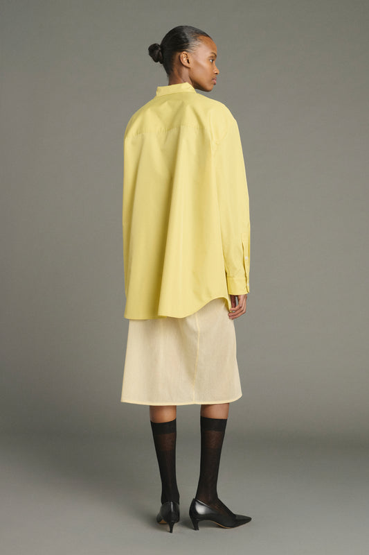 Chemise Kita - Jaune/Beige - Femme