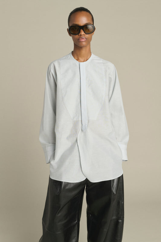 Camicia Anora - Blu Pallido - Cotone - Donna