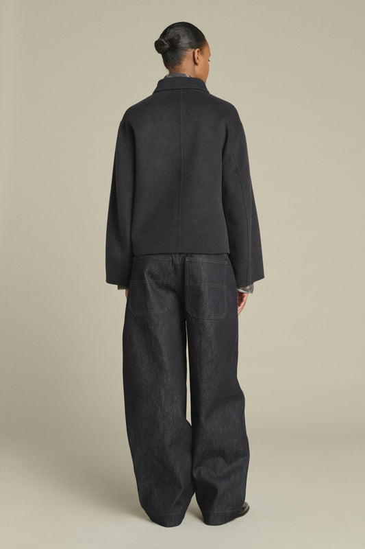 Cappotto Gyoda - Carbone - Lana - Donna