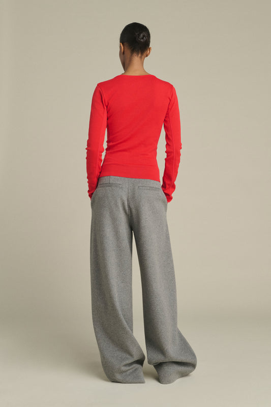 T-shirt Lester - Rosso - Cotone - Donna