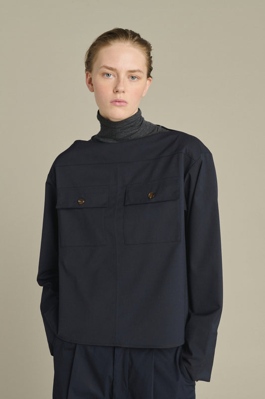 Blusa Kacy - Blu Notte - Donna
