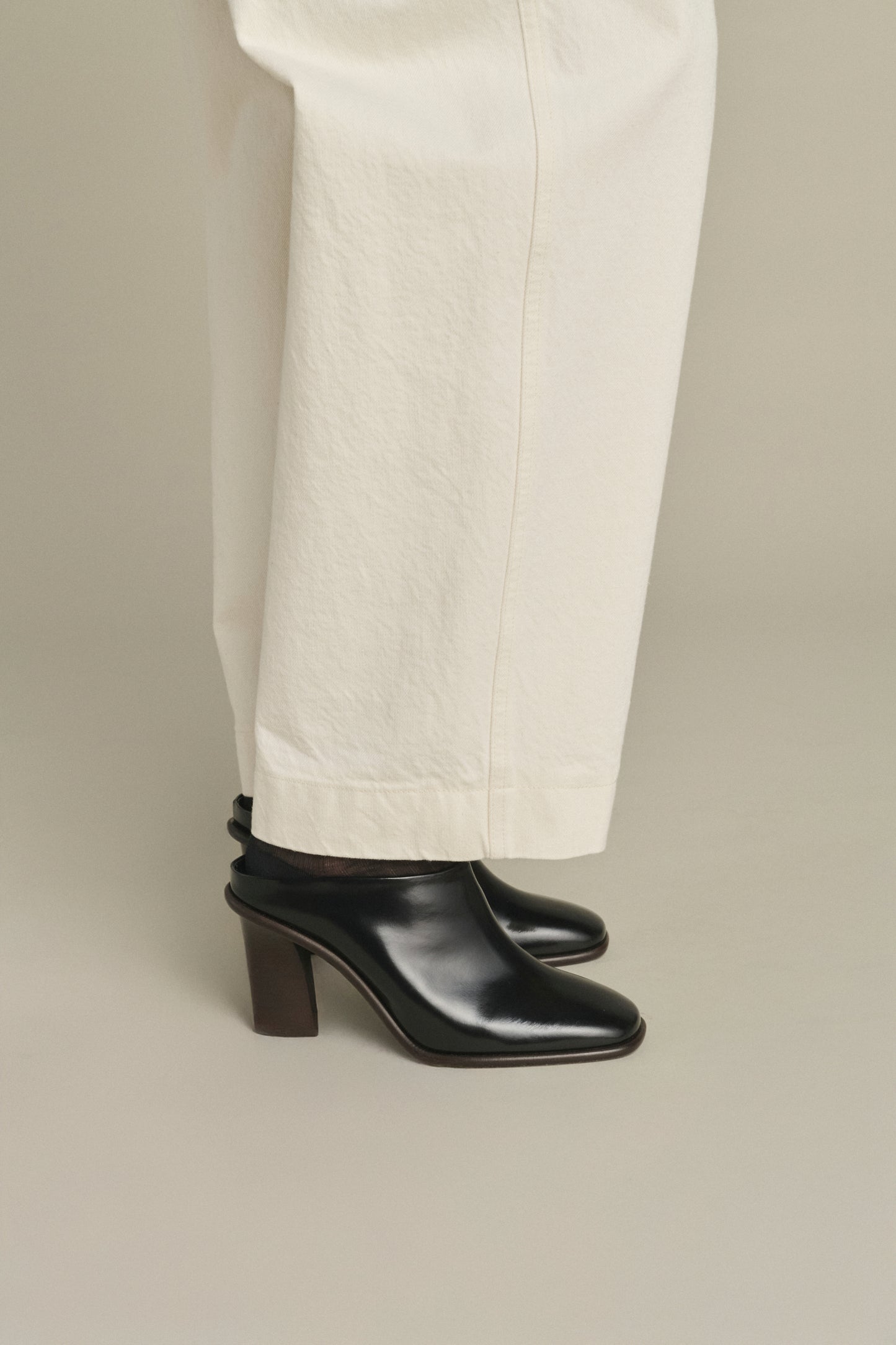 Mules Elba - Schwarz - Leder - Damen