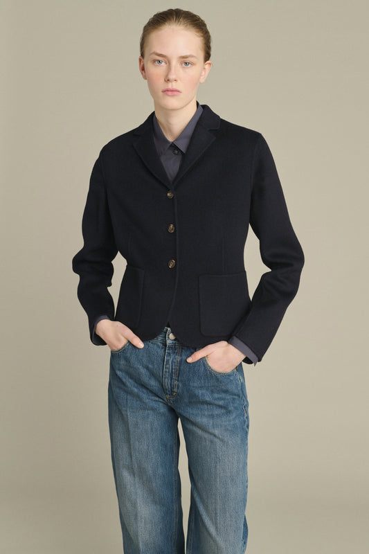 Giacca Hespera - Deep Navy - Lana - Donna