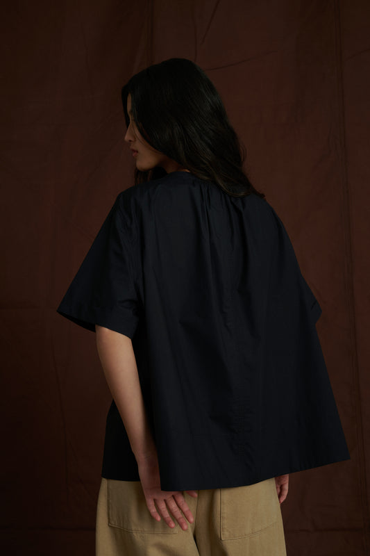 Chemise Arlette - Noir - Coton - Femme