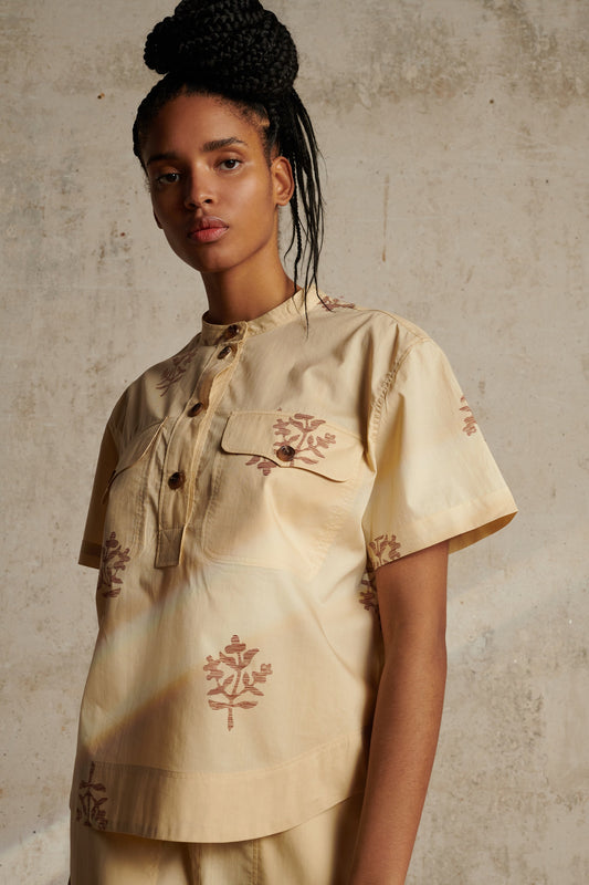 CHEMISE TAHITI ECRUE