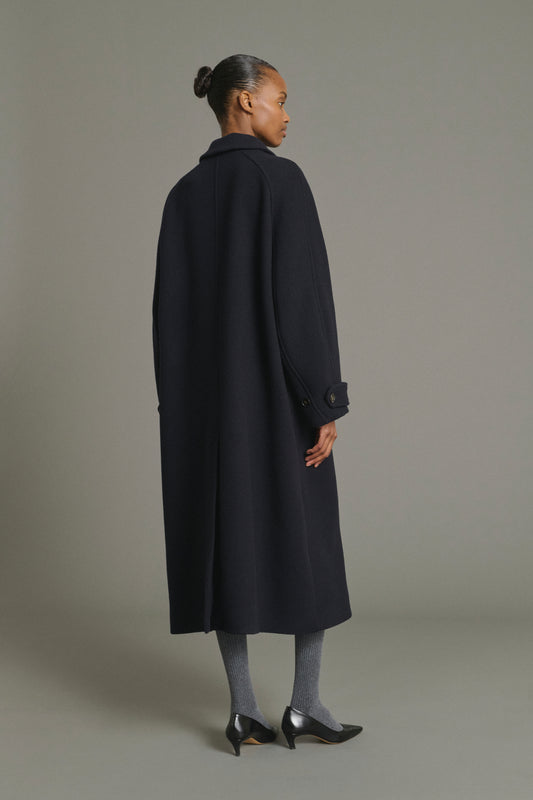 Cappotto Berlin - Navy - Lana - Donna
