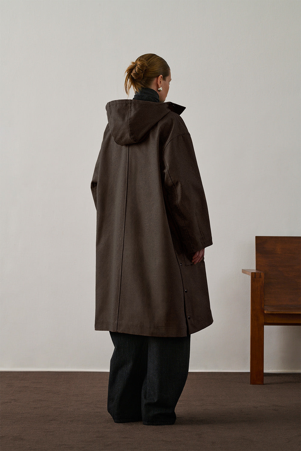 Trench Faith - Marron - Coton - Femme vue 3