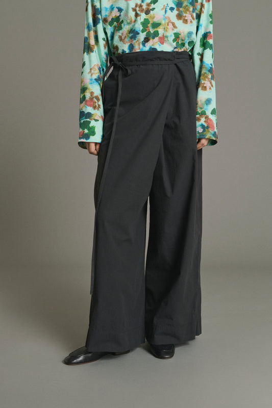 Pantalon Lagos - Noir - Coton - Femme