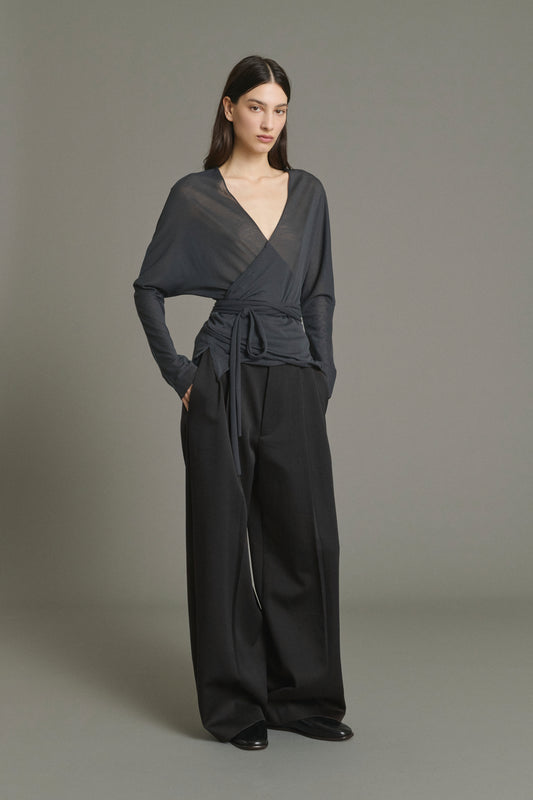 Tee-Shirt Luth - Gris Anthracite - Coton - Femme