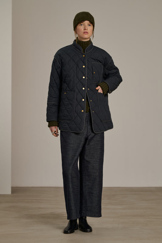 MANTEAU BELFAST GRIS