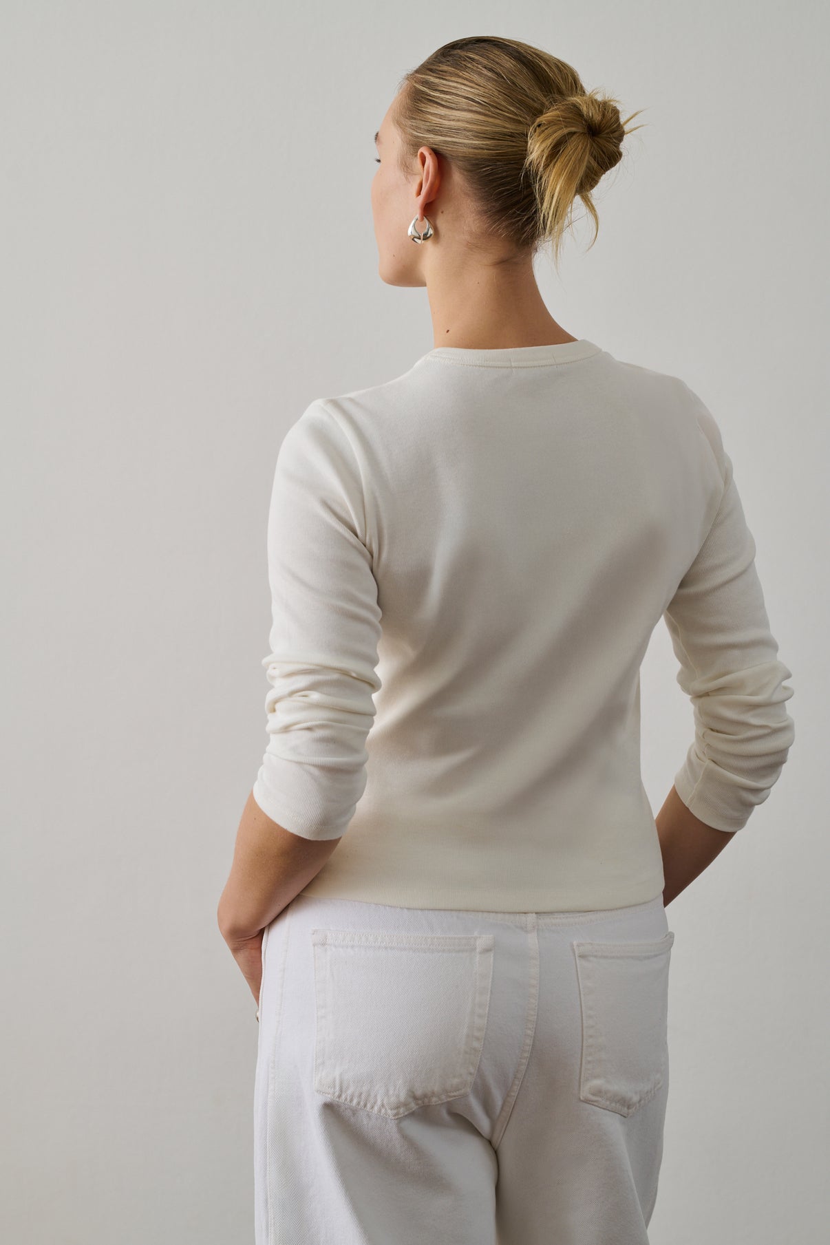 Tee-Shirt Flavie - Blanc - Coton - Femme vue 3