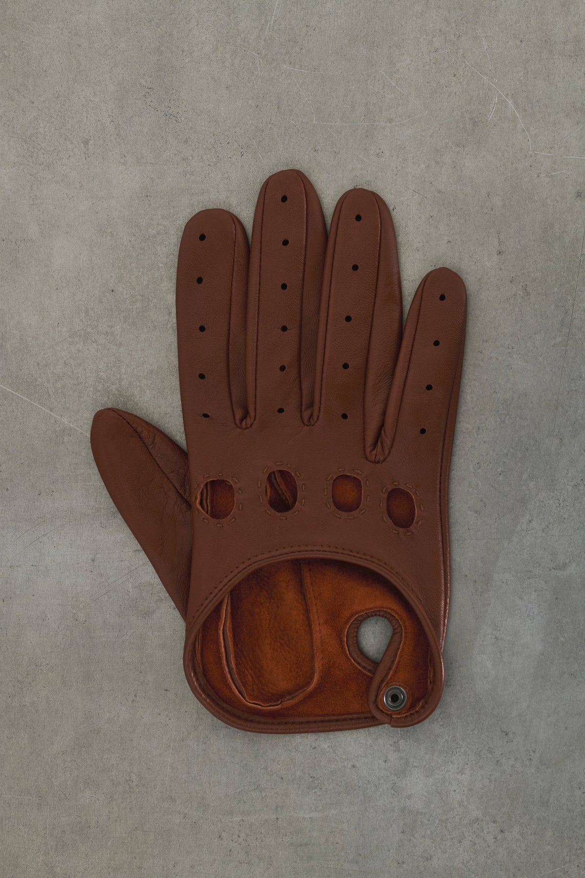 Duxford Gloves - Brown - Leather - Women