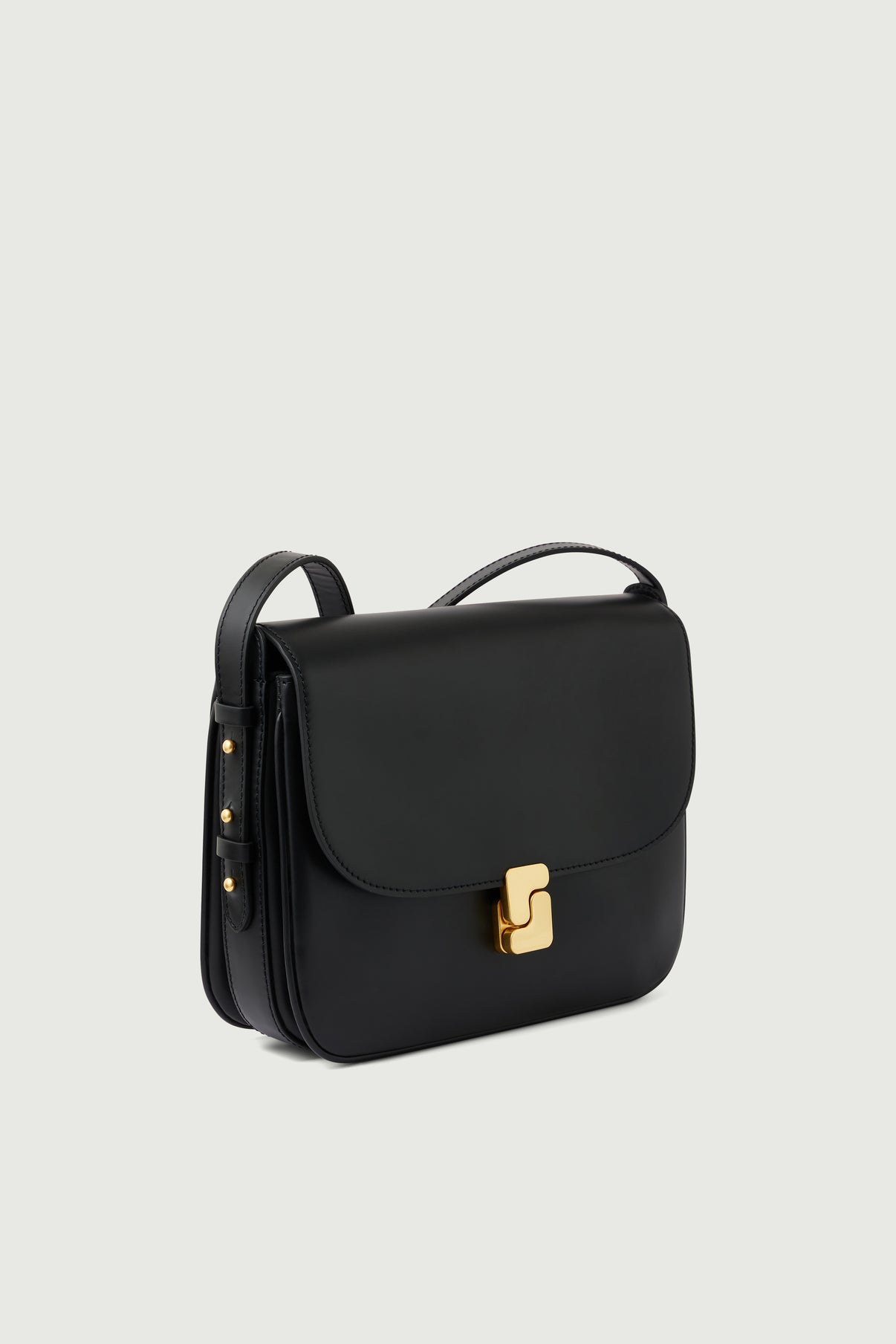 Sac Bellissima Maxi - Noir - Cuir - Femme vue 3