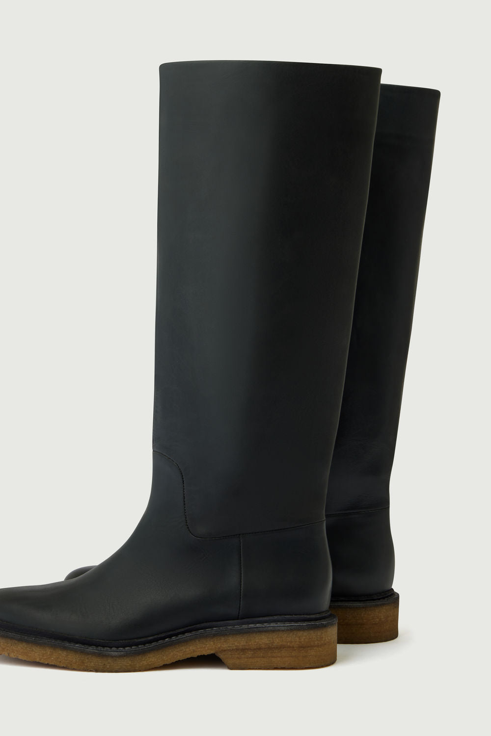 Stiefel Babylon - Anthrazitgrau - Leder - Damen