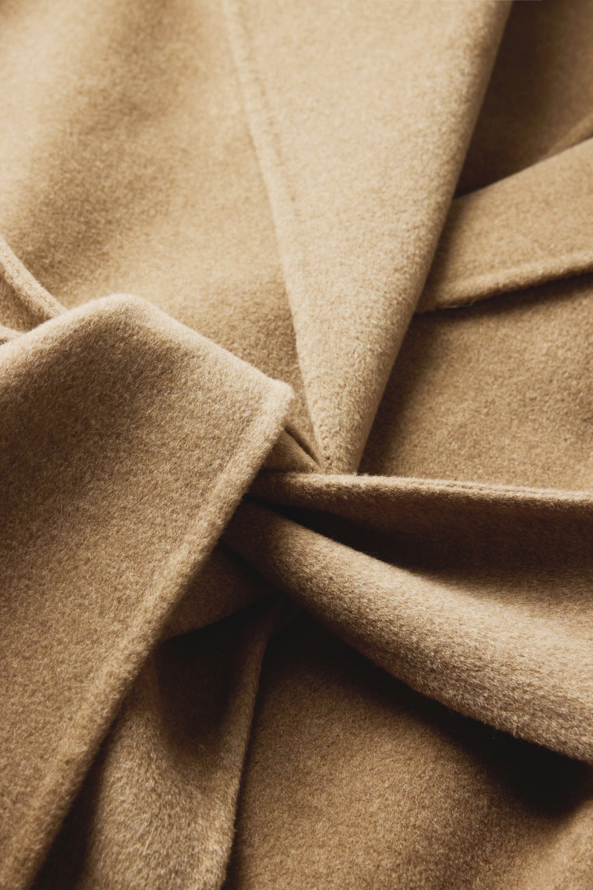 Cappotto Windsor - Cammello mélange di cashmere double face - Soeur