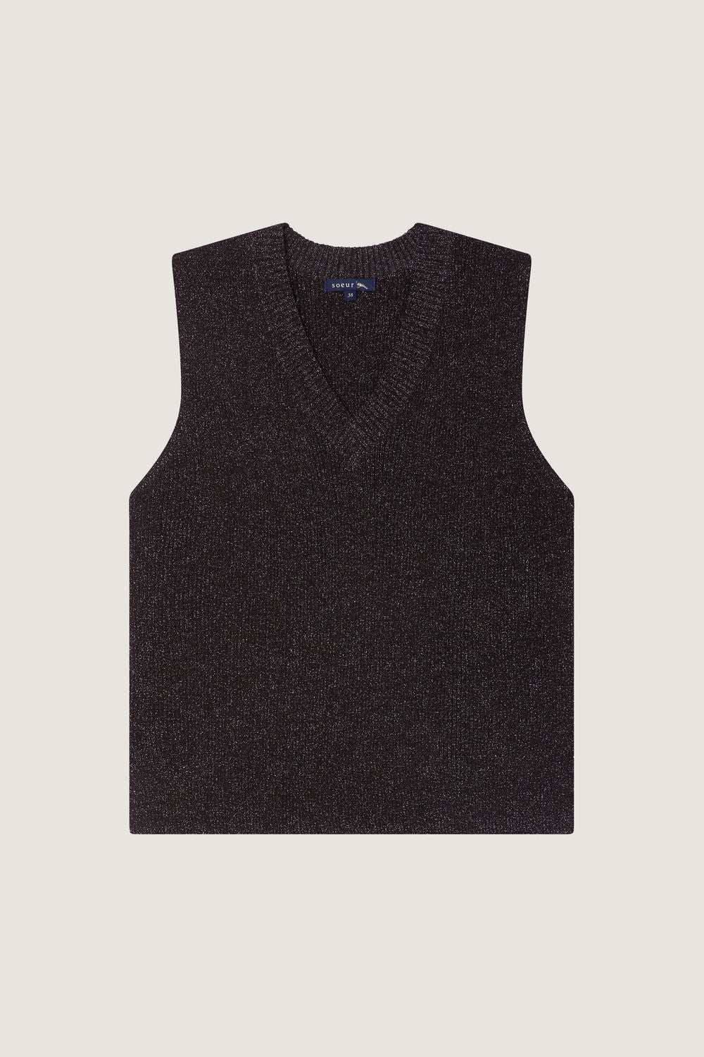 PULLOVER VIDA BRAUN/SILBER
