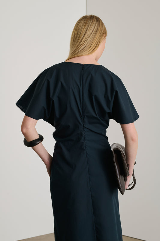 Kleid Ella - Nachtblau - Baumwolle - Damen