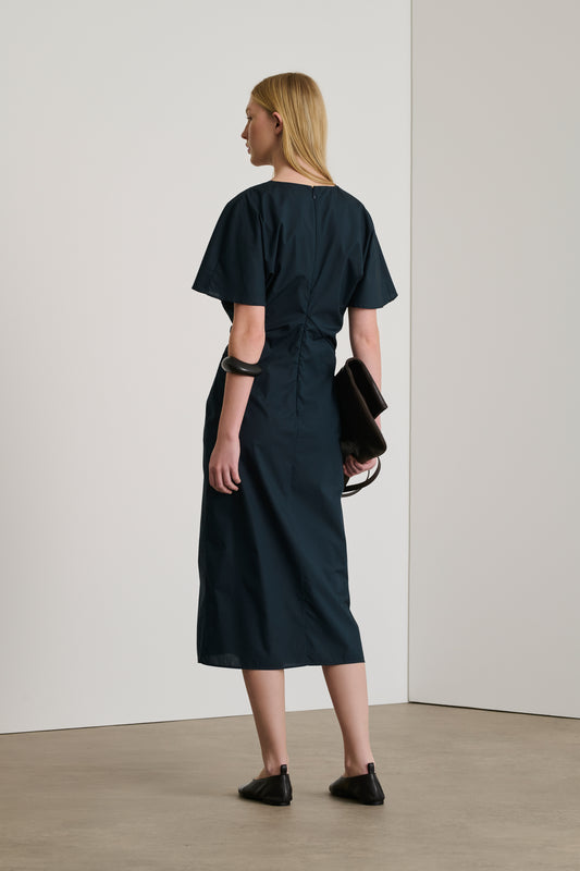 Kleid Ella - Nachtblau - Baumwolle - Damen
