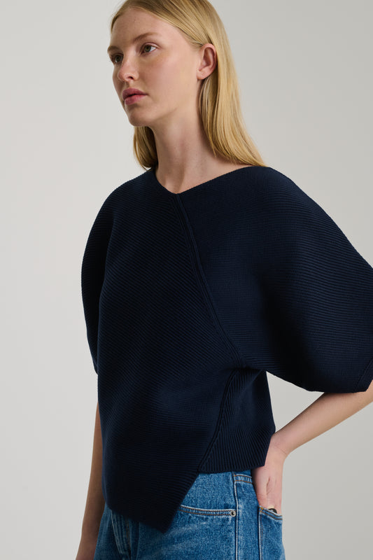 Pull Essaouira - Dark Navy - Coton - Femme