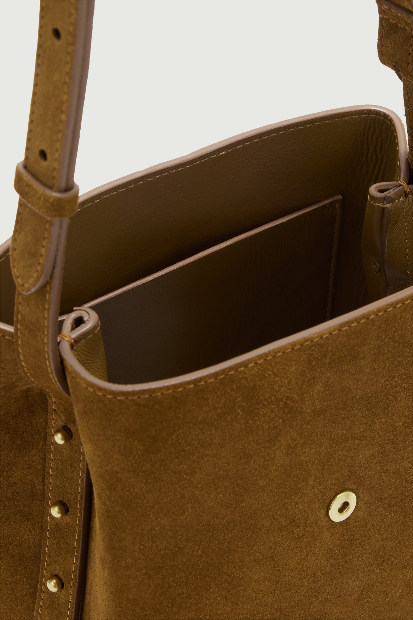 Tasche Bello Mini - Karamell - Leder - Damen