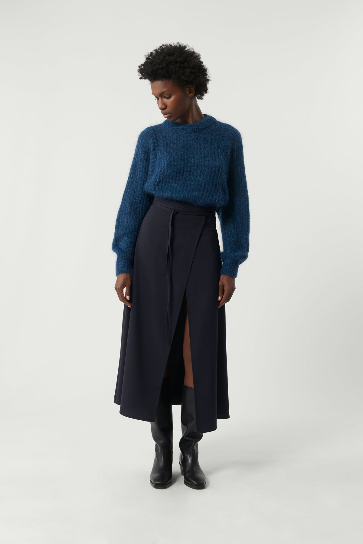 PULLOVER SISSI HELLBLAU