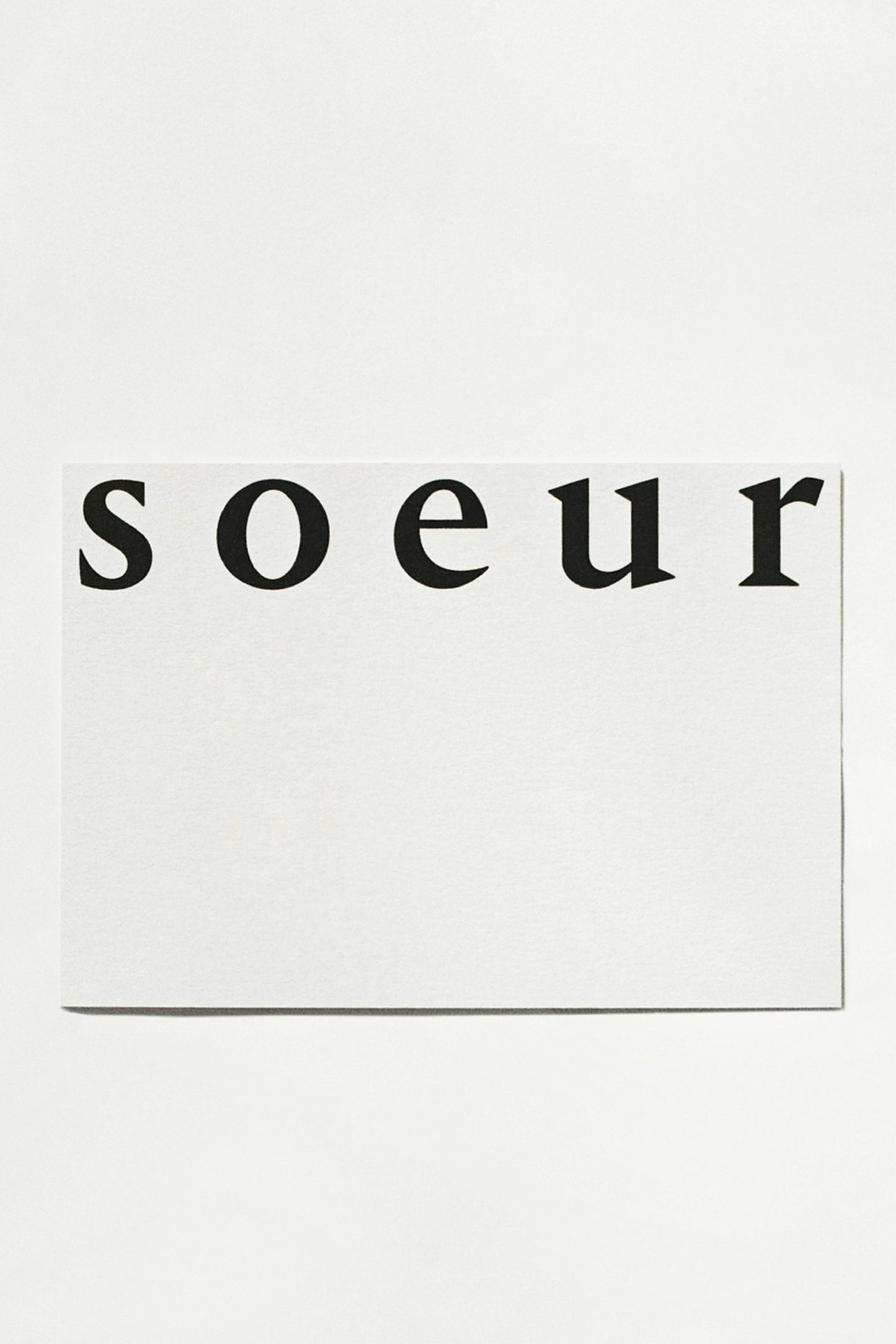 E-GIFT CARD SOEUR N°5