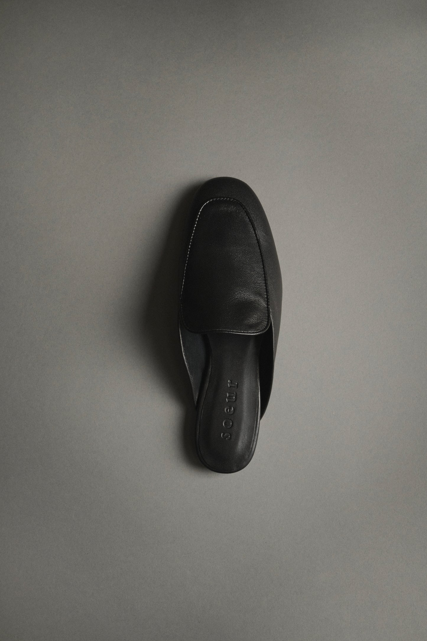 Mules Antonine - Black - Leather - Women