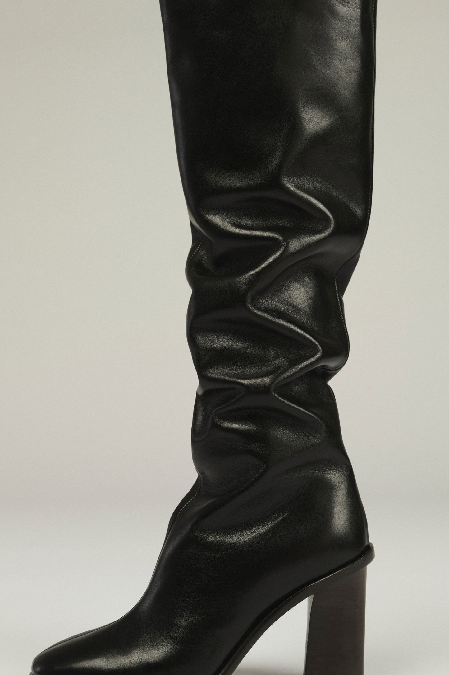 Stiefel Livia – Schwarz – Leder – Damen