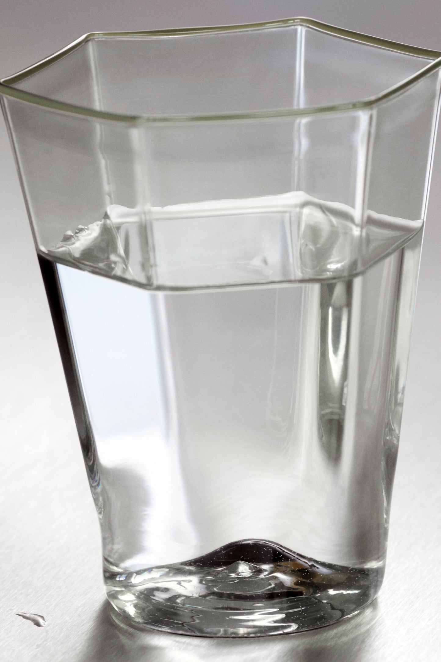 Coppia di occhiali murano verdi