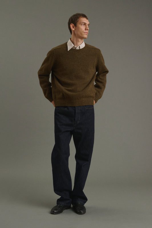 Maglione Isamu - Marrone - Lana - Uomo