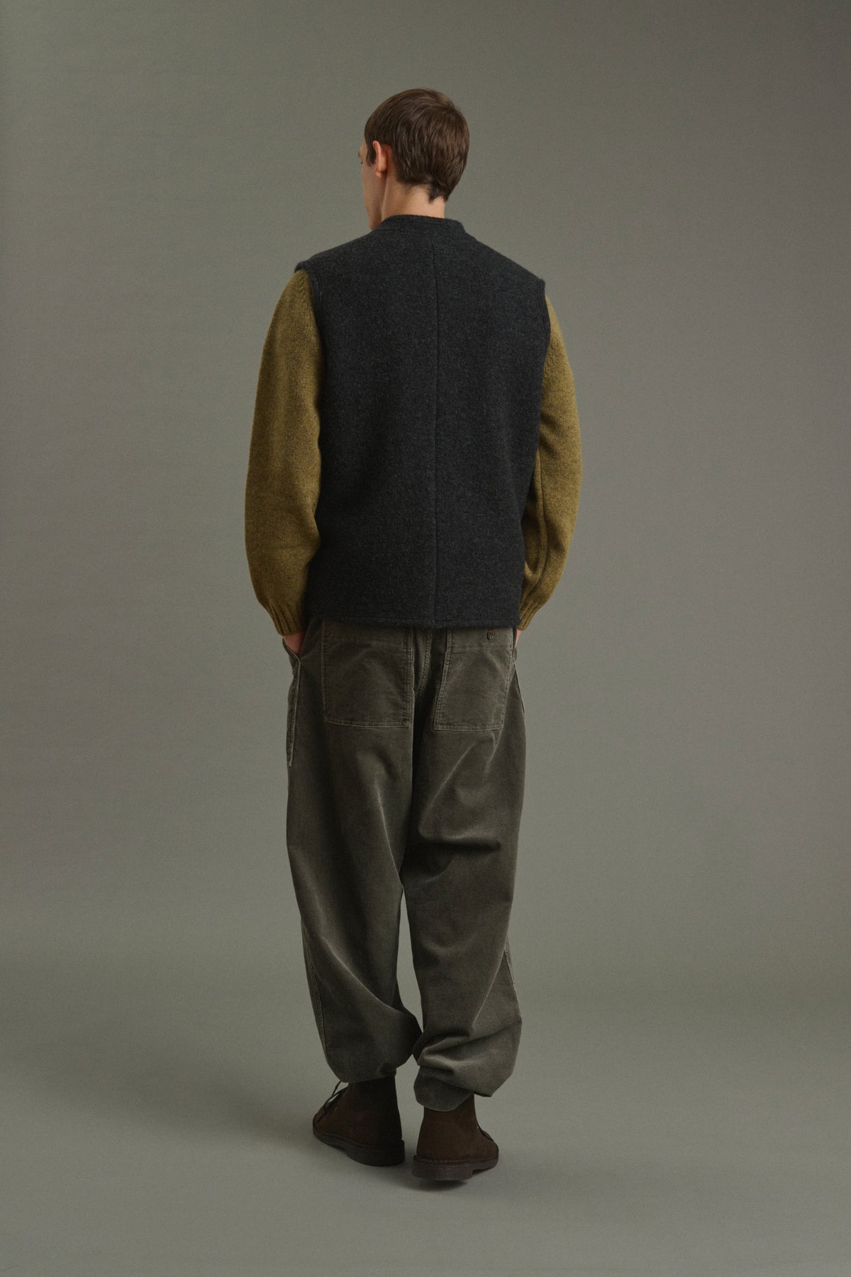 Blouson Samuel - Gris Anthracite - Laine - Homme