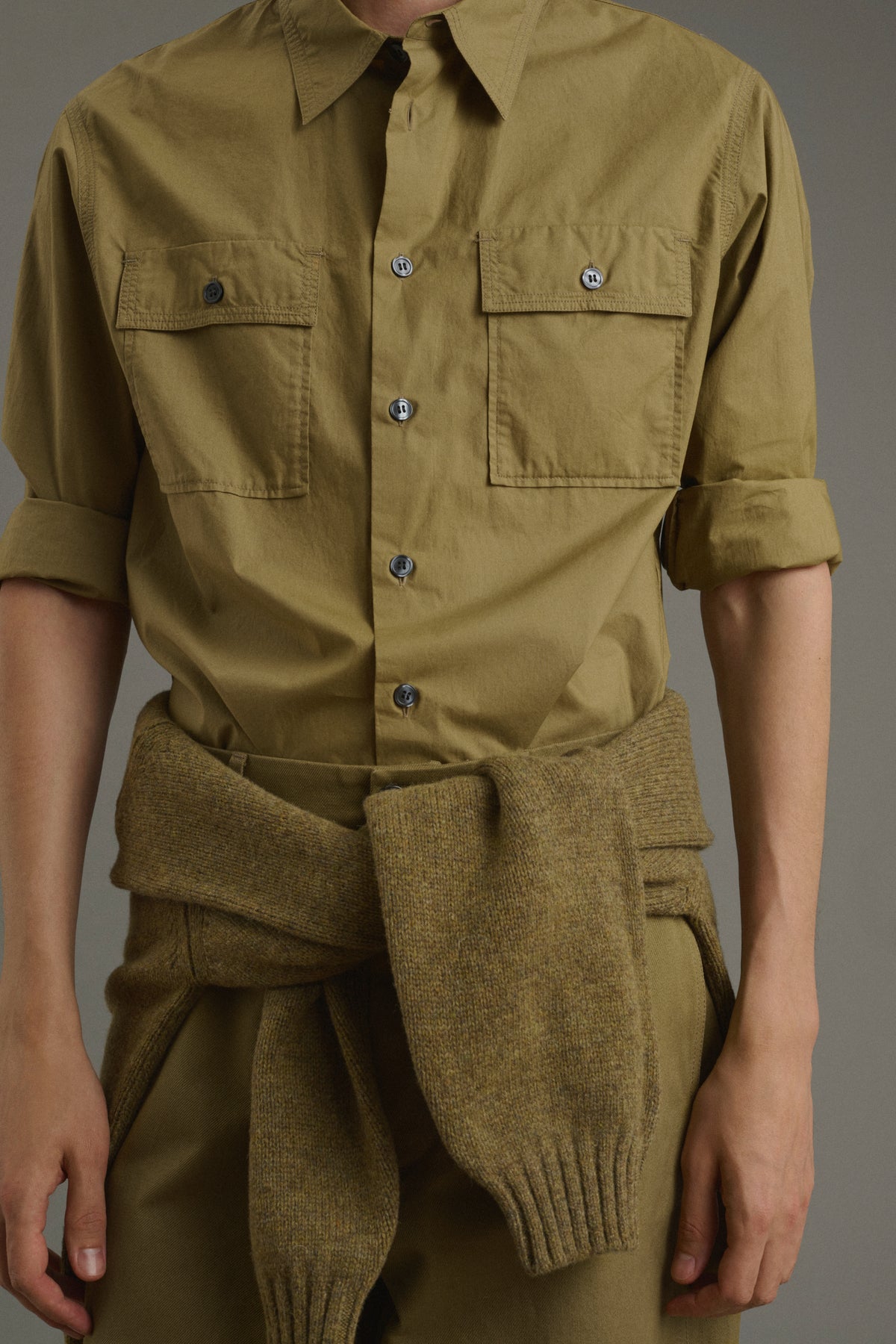 Hemd Isaac - Beige - Baumwolle - Herren