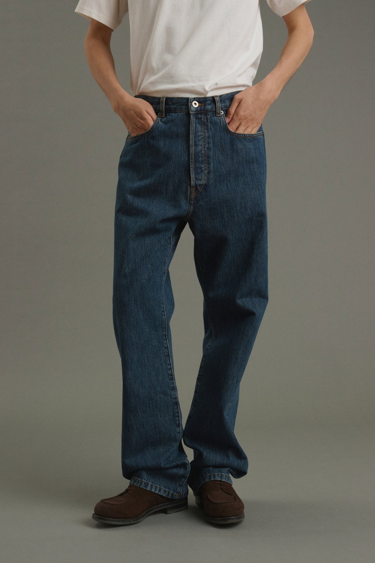 Jean Tom - Denim in verwaschenem Blau - Baumwolle - Herren vue 3