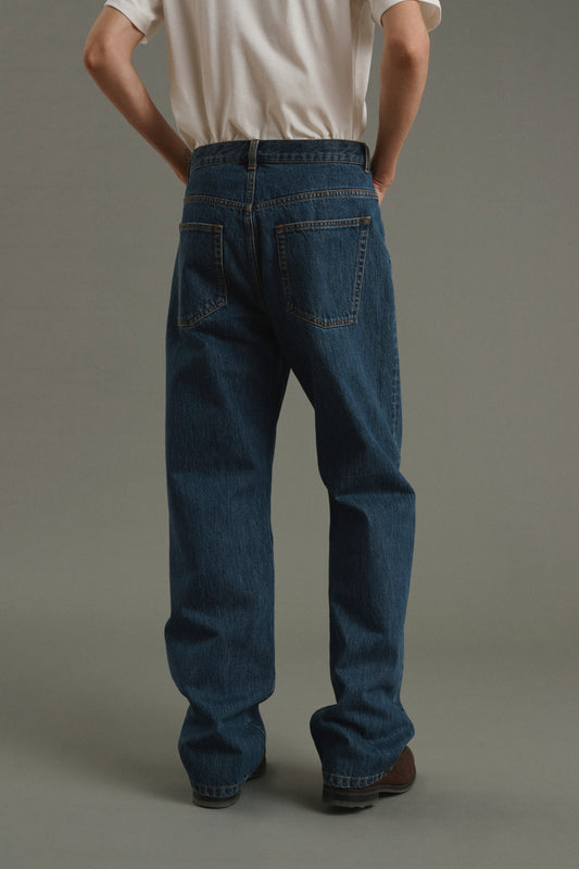 Jean Tom - Denim in verwaschenem Blau - Baumwolle - Herren