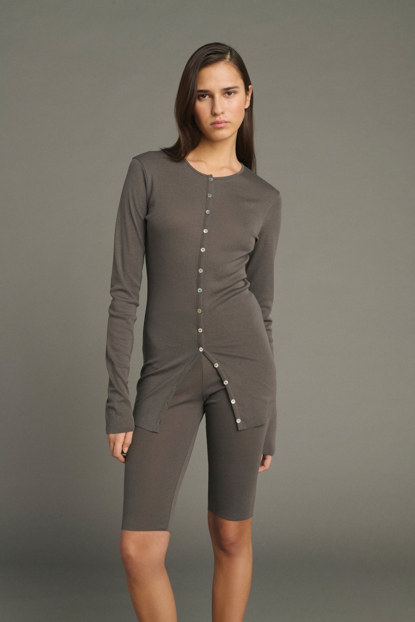 Pantaloncini Lio - Incenso - Cotone - Donna