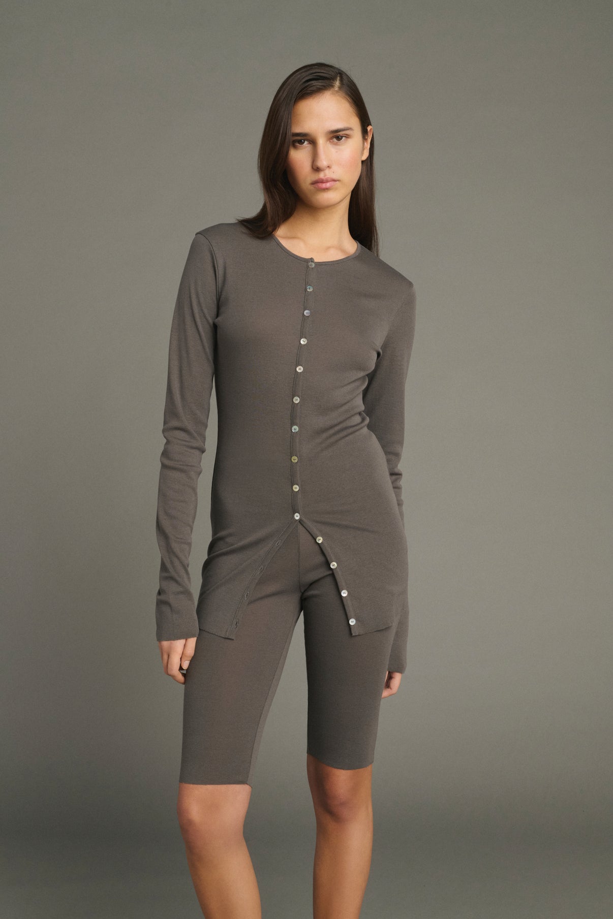 T-Shirt Luisa - Weihrauch - Baumwolle - Damen vue 1