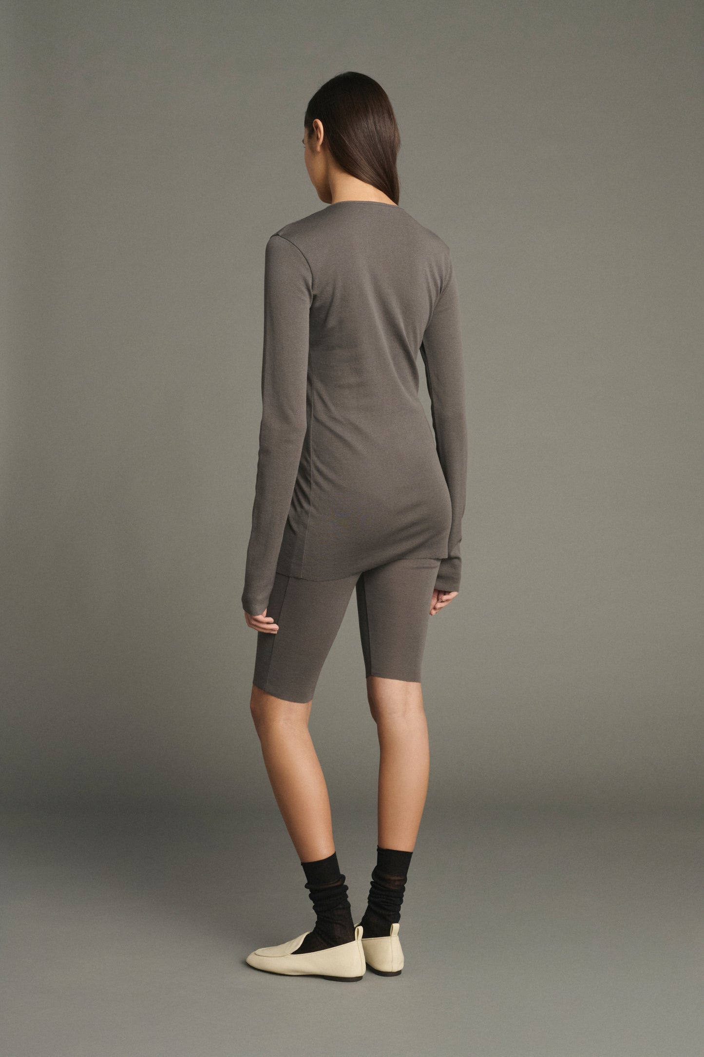 T-Shirt Luisa - Weihrauch - Baumwolle - Damen