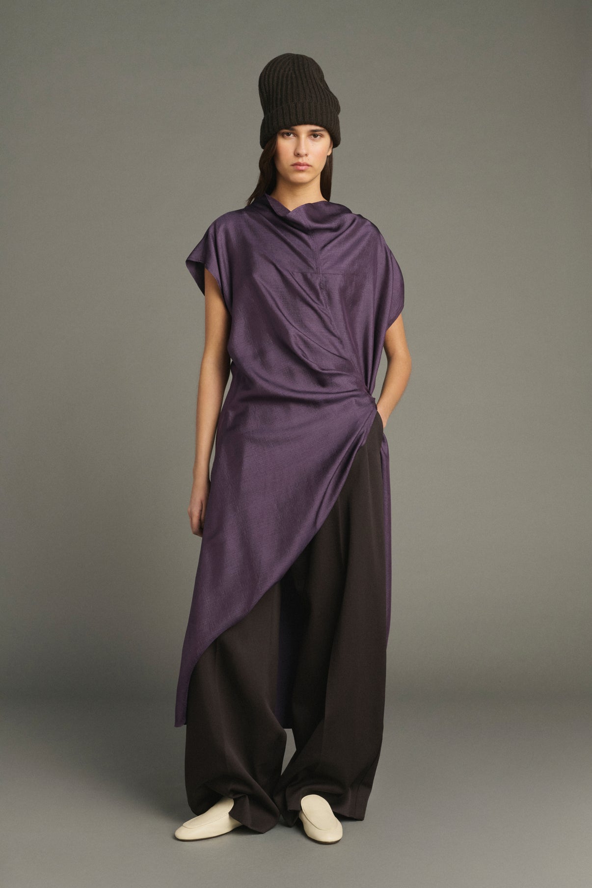 Kleid Foggia - Violett - Seide - Damen vue 5