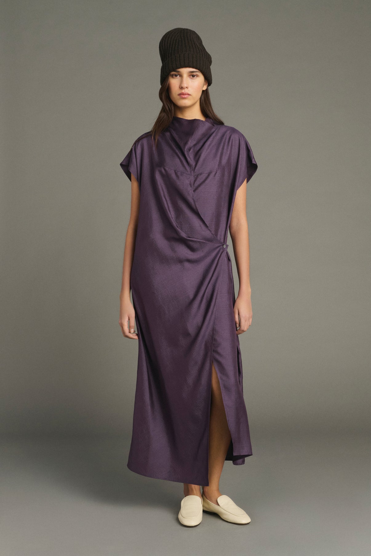 Kleid Foggia - Violett - Seide - Damen vue 4