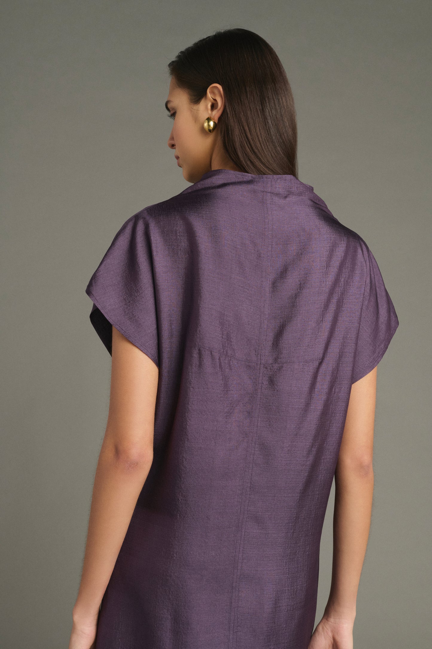 Kleid Foggia - Violett - Seide - Damen
