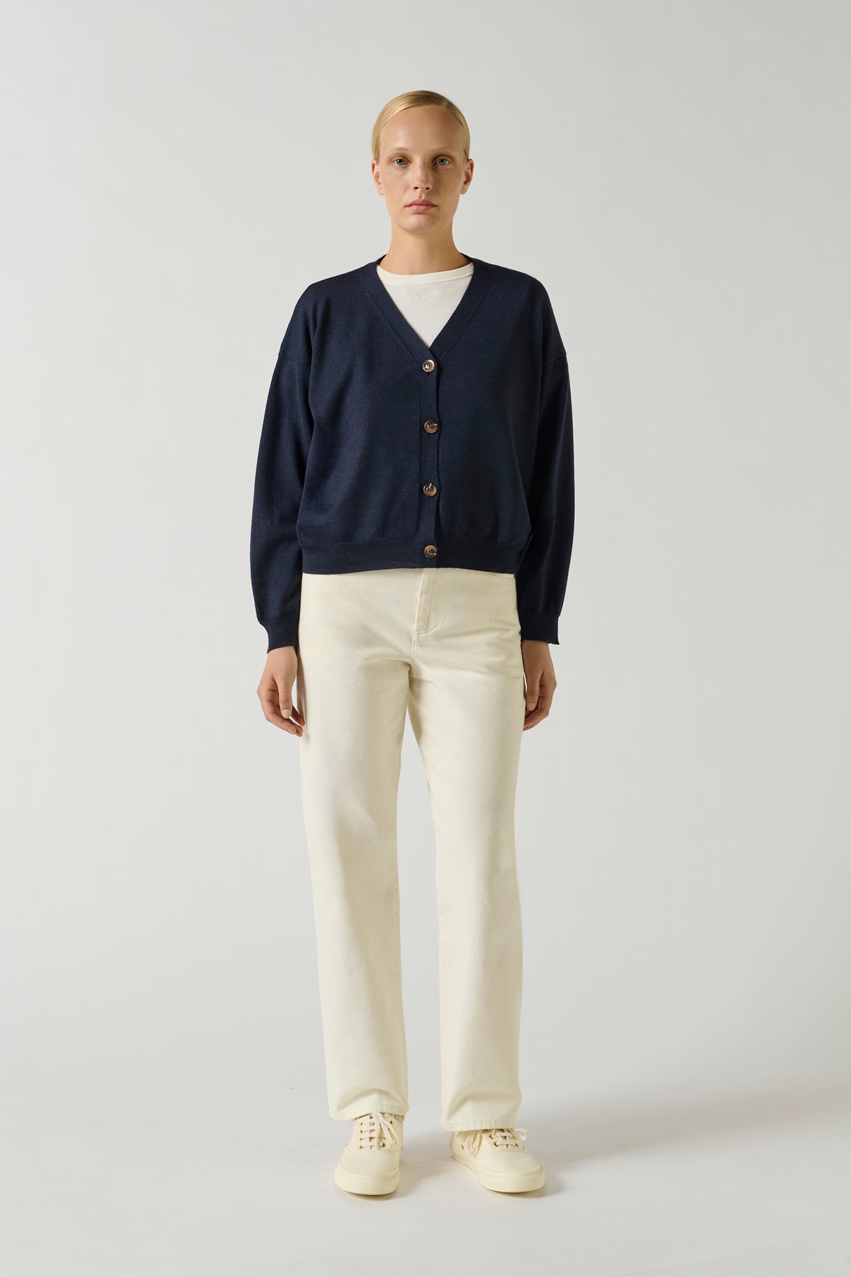 Cardigan Idem - Navy - Femme vue 2