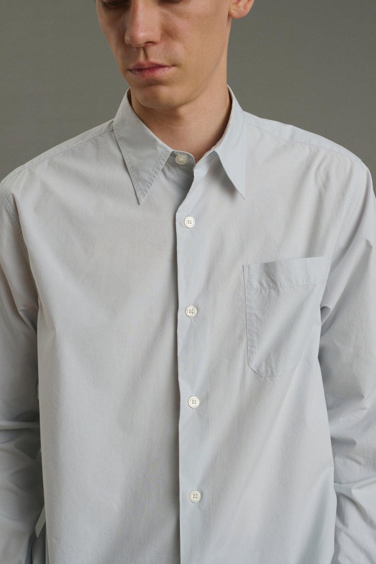 Hemd Glenn - Blassblau - Baumwolle - Herren